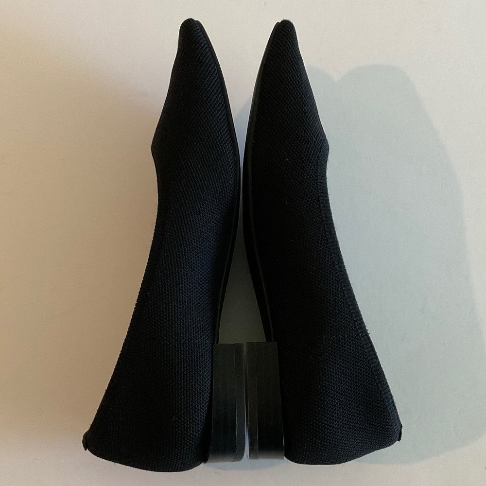 VIVAIA  Square Toe Heels Minnie Black Size EU 36.5 - Picture 5 of 8